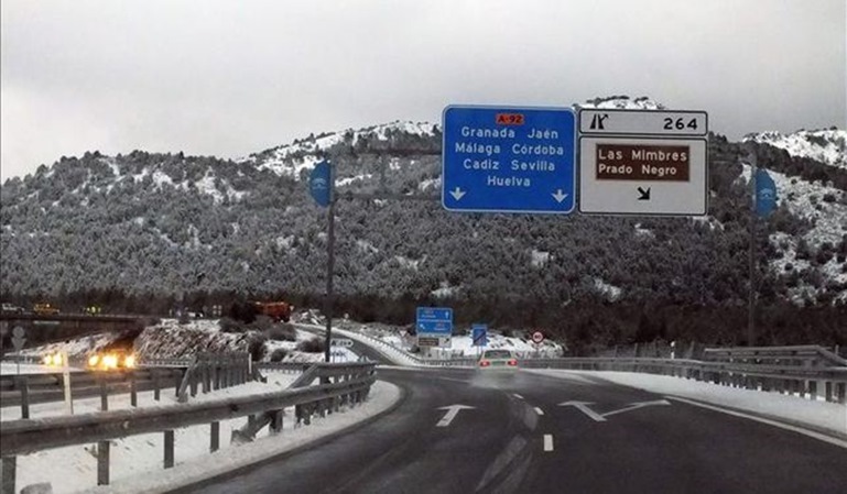 La Junta de Andalucía, condenada por una carretera en mal estado