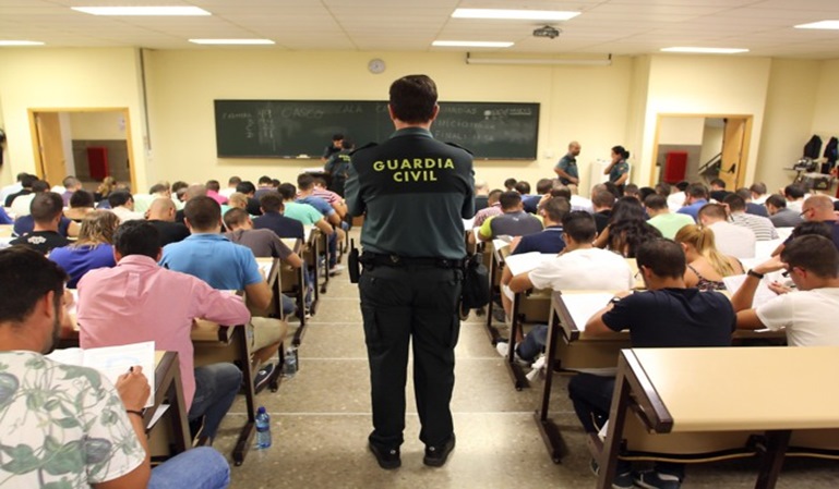 La Guardia Civil nos lleva a examen