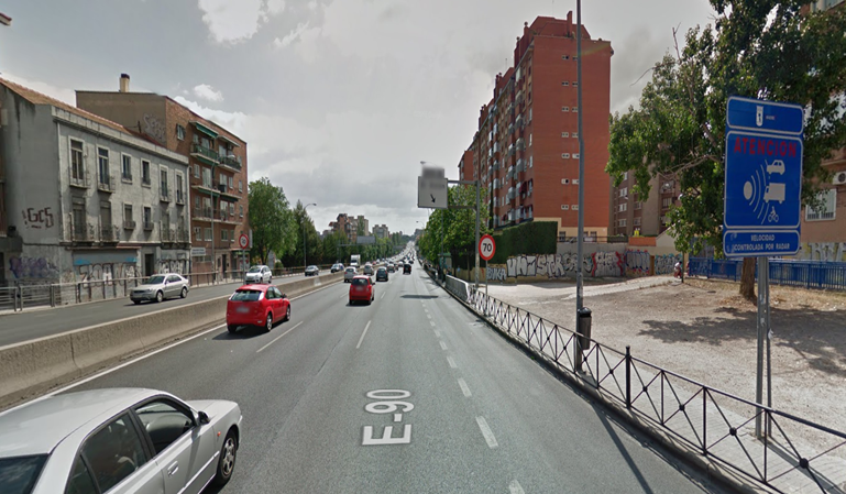 El radar que más multa de Madrid, aún peor