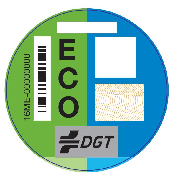 Etiquetas para los vehículos cero emisiones