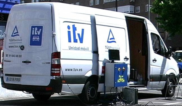 Los camiones llevados a examen