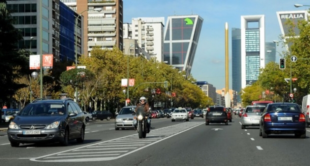 La moto en Madrid. ¿Qué ventajas tiene?