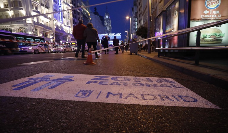 Circulación en Gran Vía: un juez obliga a su modificación