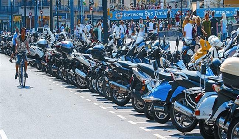 Barcelona es la ciudad con más motos