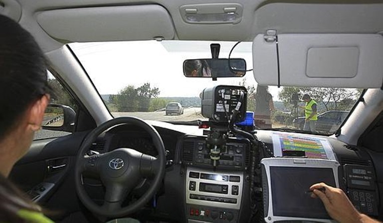 Radares en coches particulares