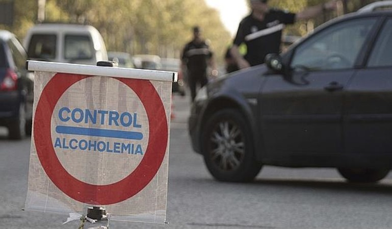 Positivo en alcohol al volante