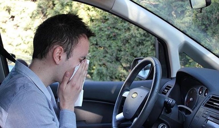 Trucos para conducir con alergia