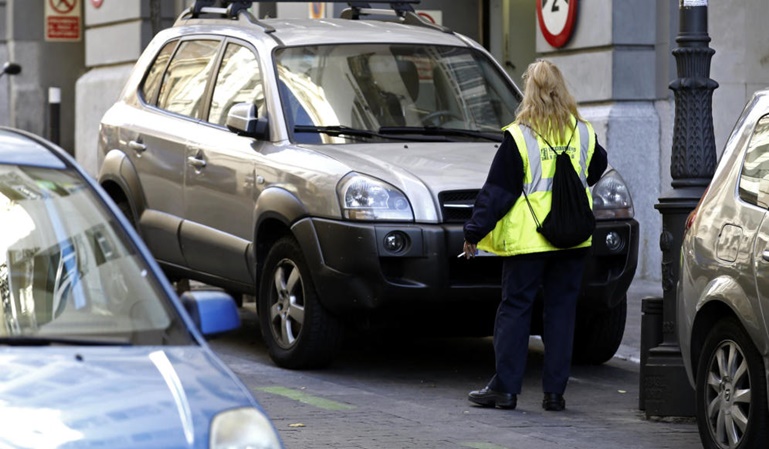 Se multiplican las multas en Madrid
