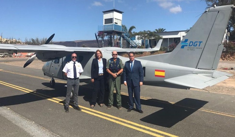 La DGT utilizará avionetas y drones