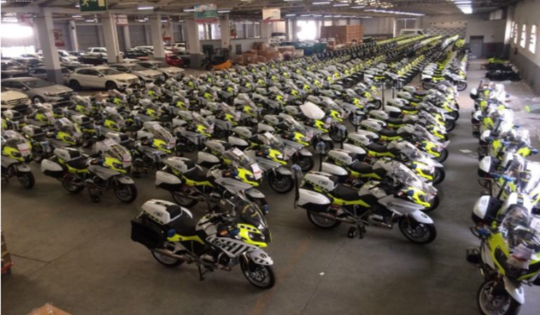 La DGT invierte 5 millones en 300 motos para controles