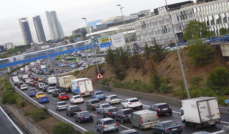8.097 multas al día en Madrid