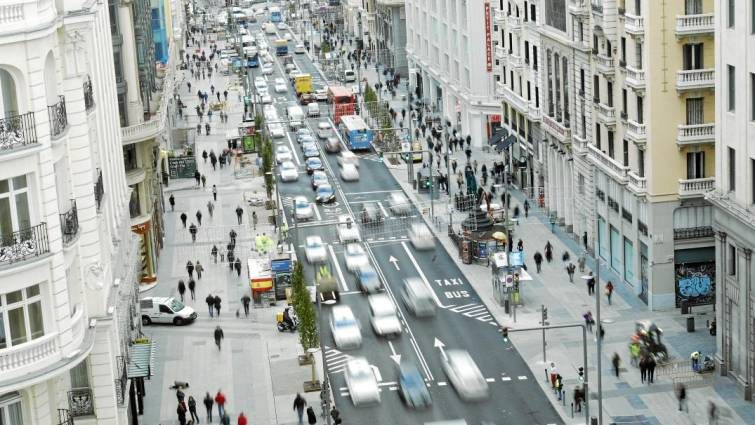 Repartidores, unos de los perjudicados de Madrid Central