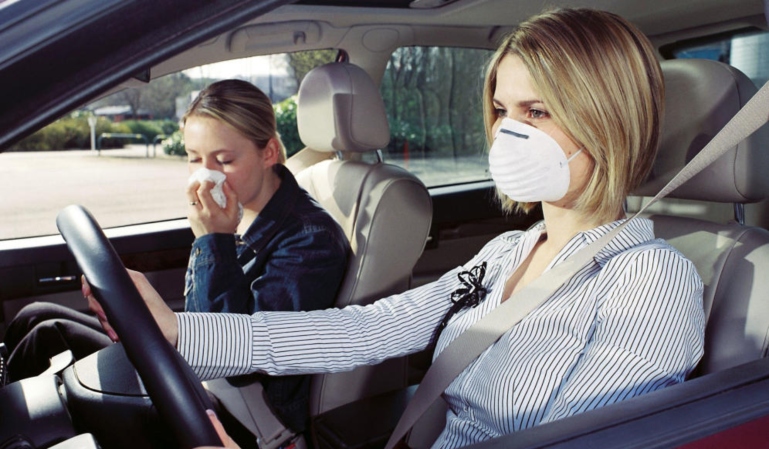 La alergia en los conductores