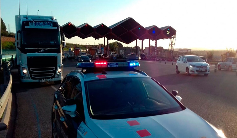 Un camionero con una tasa de alcoholemia desorbitada