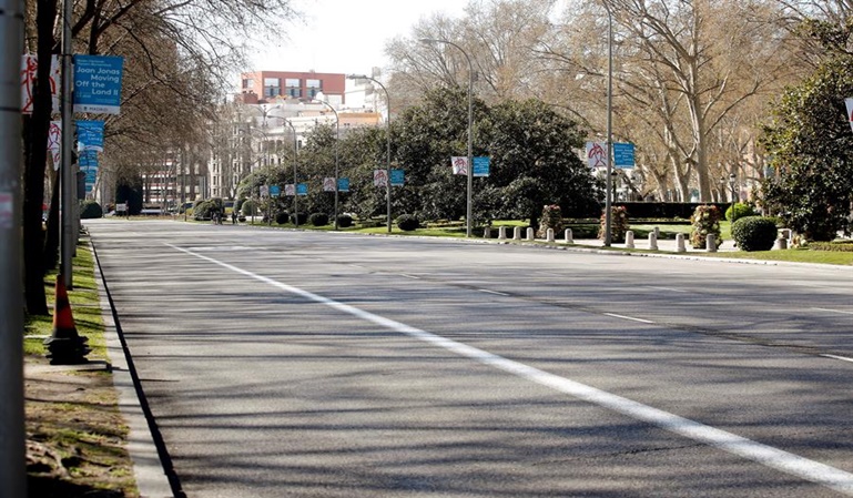 Madrid cierra al tráfico 29 calles desde el sábado