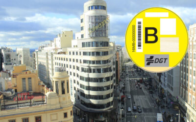 ¡Las furgonetas con etiqueta B ya no pueden entrar al centro de Madrid!