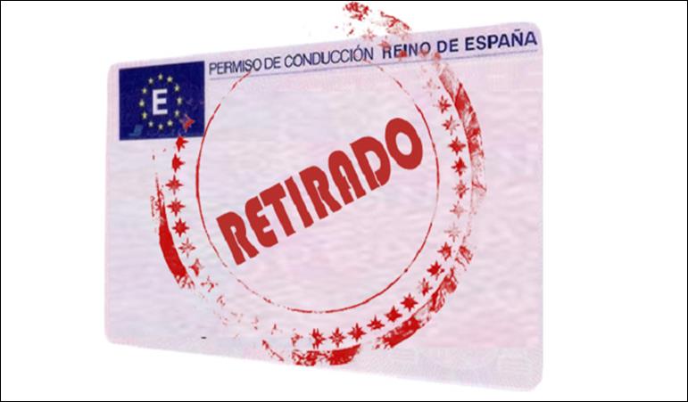 Multas y condiciones para recuperar el carné