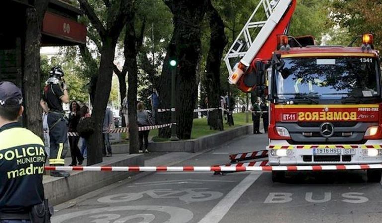 Polémica multa de velocidad a un camión de bomberos