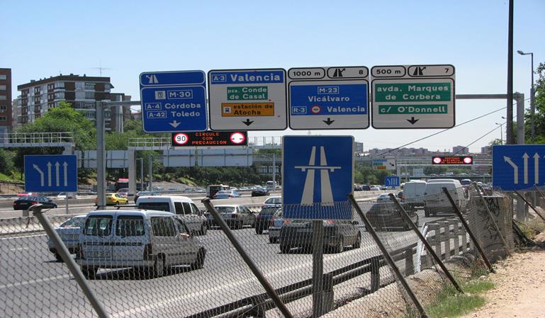 Los radares más peligrosos de la M-30 de Madrid