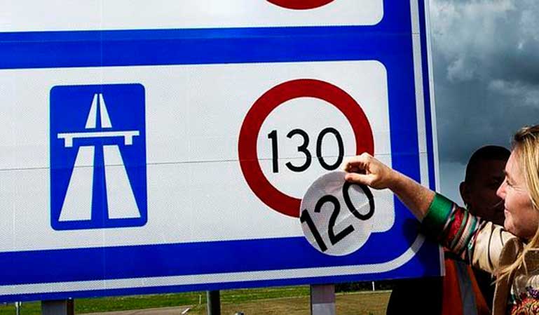 La renuncia del límite 130 en las autopistas