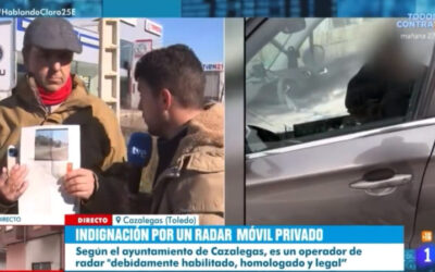 ¿Son legales los radares privados instalados en coches particulares?
