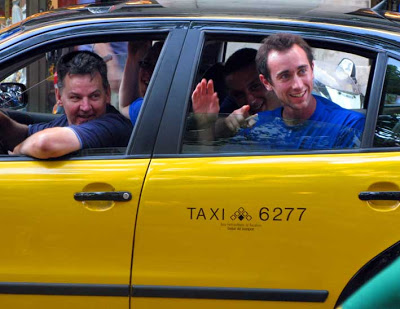 Carreras de taxi compartidas para combatir la crisis económica
