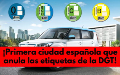¿Adiós a las etiquetas de la DGT? ¡Una ciudad española las elimina!