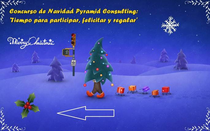 Concurso de Navidad Pyramid Consulting: lo importante es participar